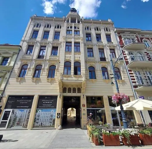 Sloneczna Klimatyzowana Kawalerka W Sercu Miasta - Piotrkowska 37 Appartement Łódź